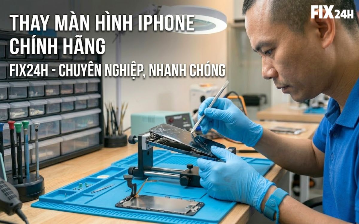 Thay màn hình zin chính hãng