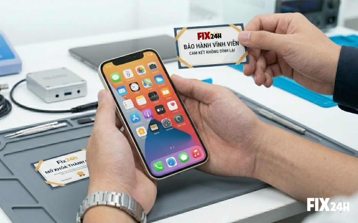 Bẻ khóa iCloud iPhone 12