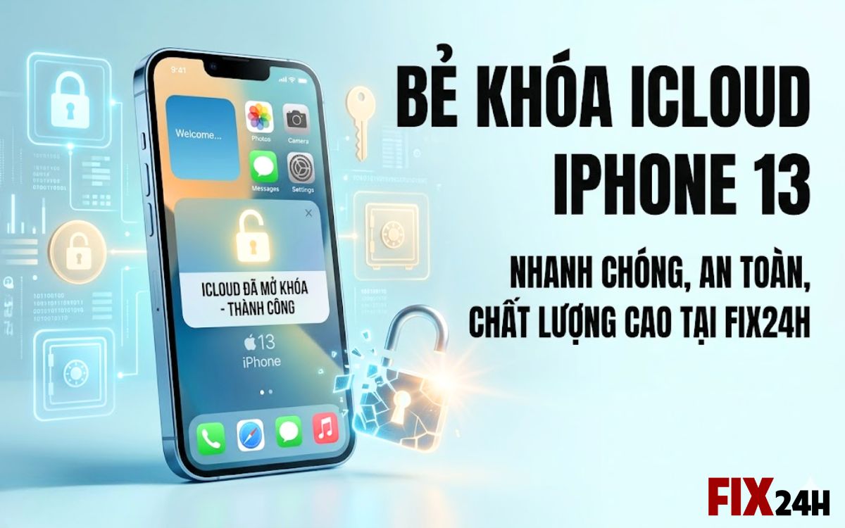iPhone 13 dính iCloud