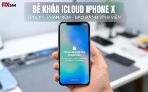 Bẻ khóa iCloud iPhone X
