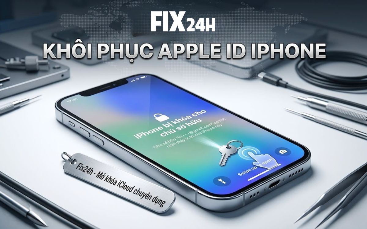 Hướng dẫn cách khôi phục Apple ID iPhone