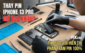 Thay pin iPhone 13 Pro giá bao nhiêu?
