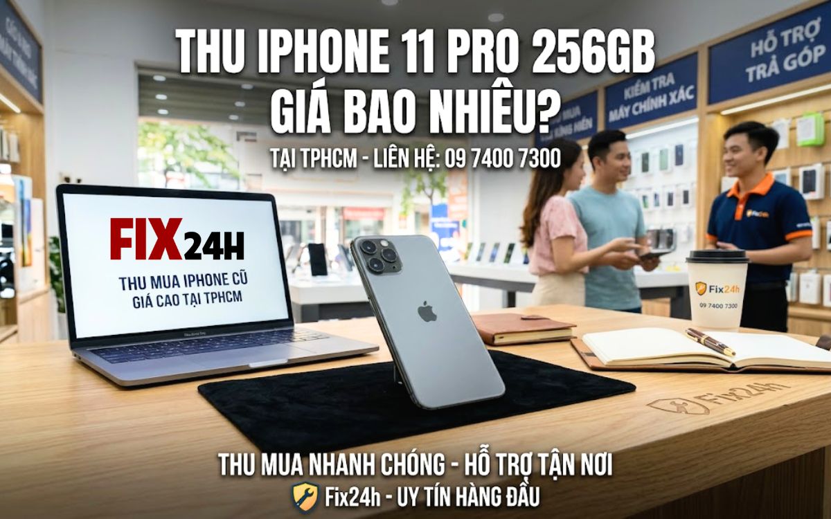 Thu iPhone 11 Pro 256gb giá bao nhiêu?