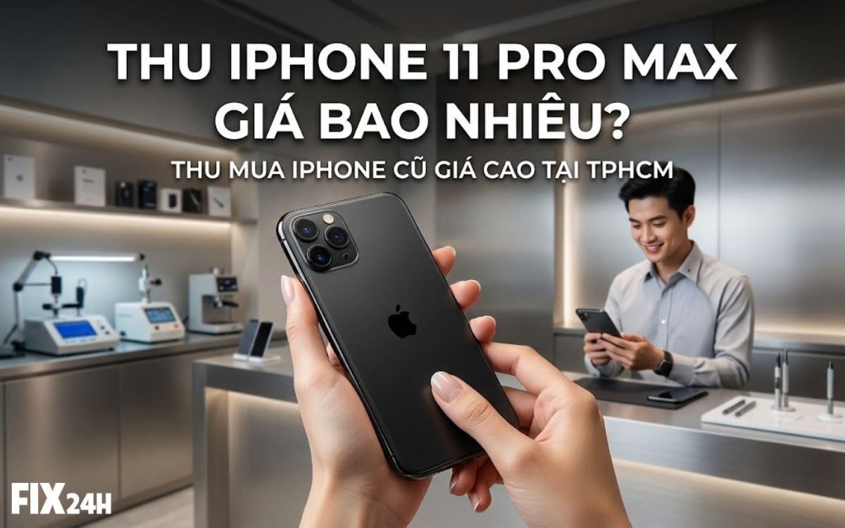 Thu iPhone 11 Pro Max giá bao nhiêu?