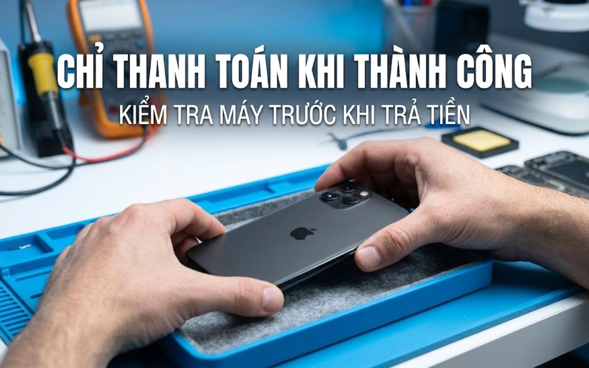 Chỉ nhận thanh toán khi mở khóa iCloud iPhone 11 Pro thành công