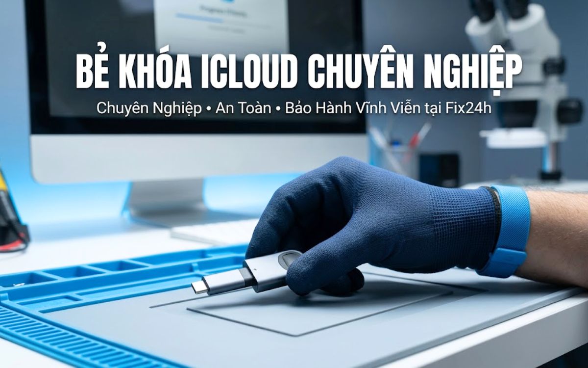 Bẻ khóa iCloud iPhone 11 Pro chuyên nghiệp