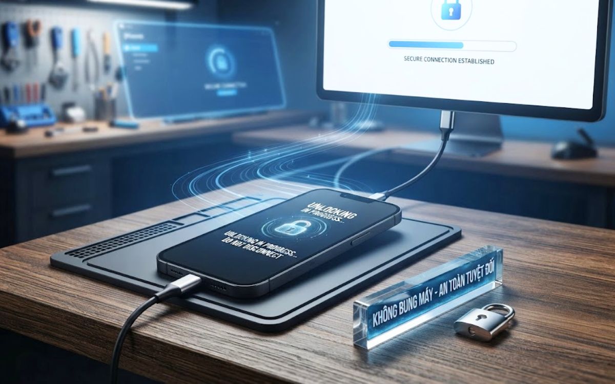 Bẻ khóa iCloud iPhone 13