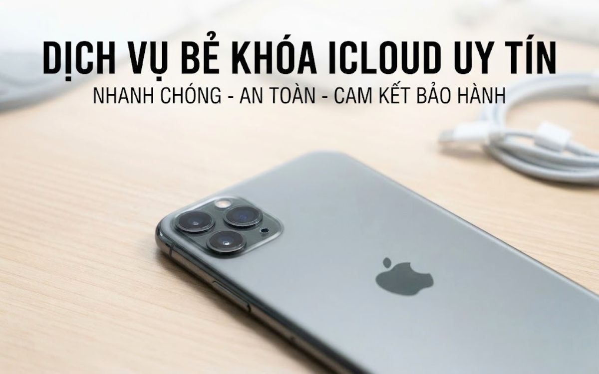 Bẻ khóa icloud iphone 11