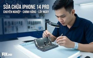 Bảng giá sửa chữa iPhone 14 Pro chính hãng, lấy ngay tại TPHCM