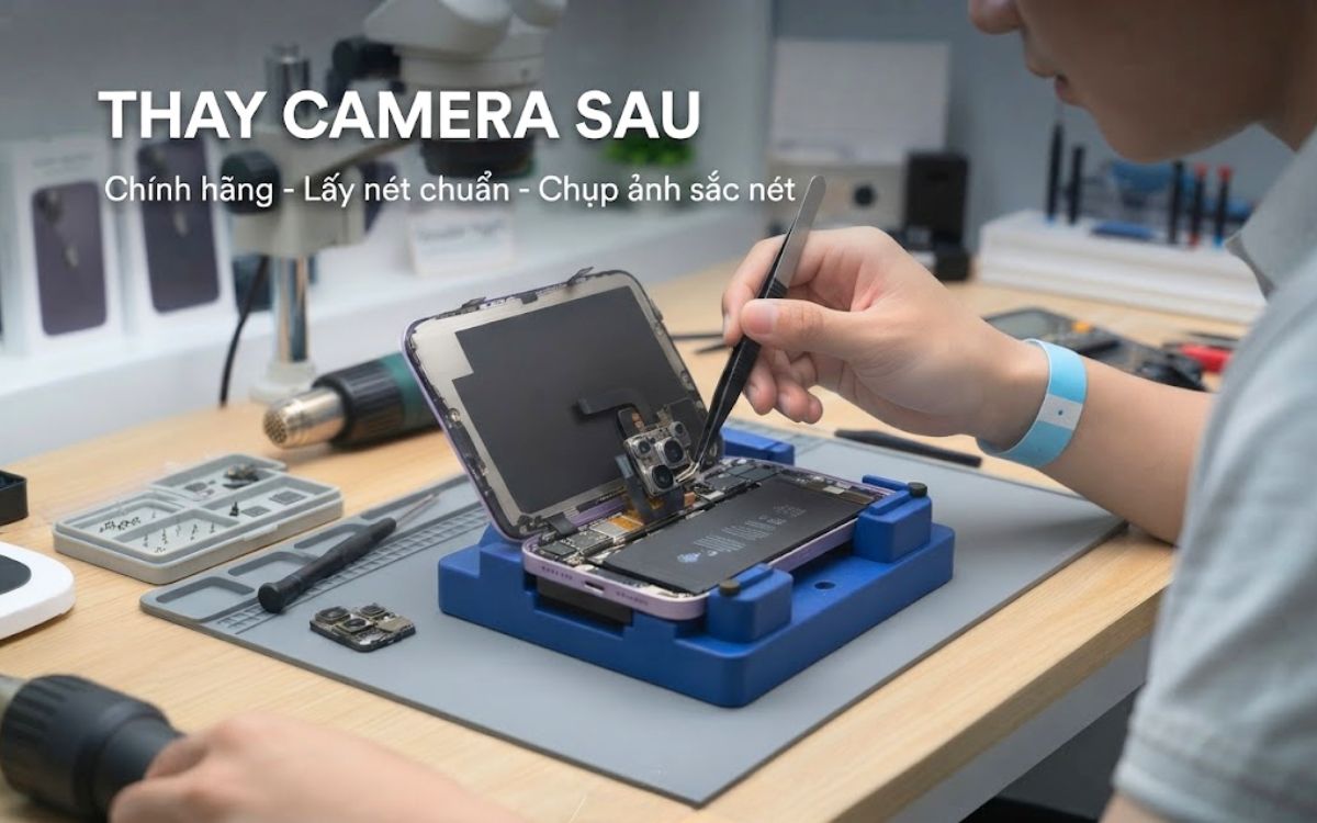 Thay Camera iphone 14 Plus