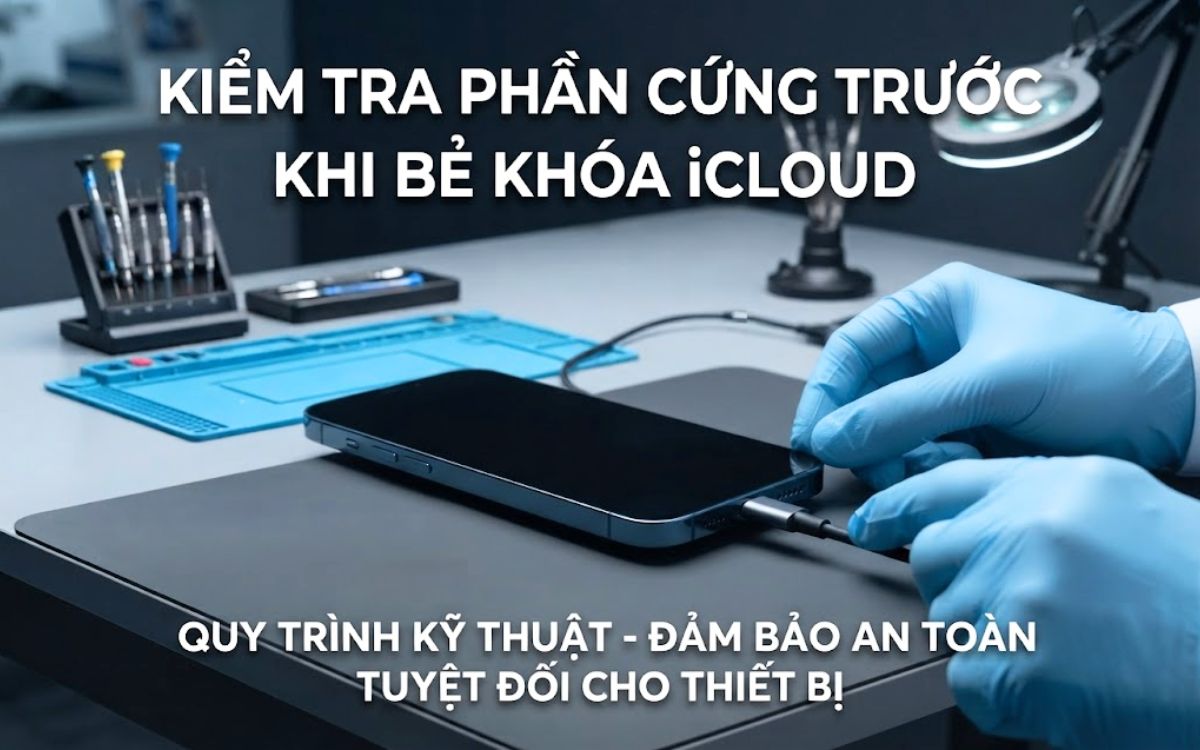 Bẻ khóa iCloud iPhone 13 Pro