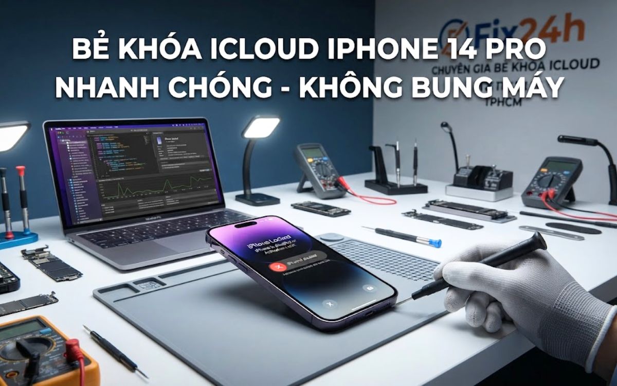 Bẻ Khóa iCloud iPhone 14 Pro Nhanh Chóng, Chuyên Nghiệp