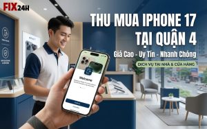 Thu mua iPhone 17 tại Quận 4 giá cao, máy nào cũng thu