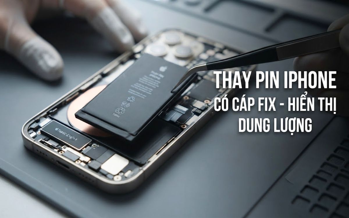 Thay Pin iPhone 16 Pro