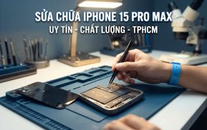 Bảng giá sửa chữa iPhone 15 Pro Max chính hãng