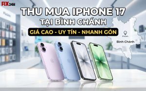 Thu mua iPhone 17 tại Bình Chánh giá cao, uy tín chuyên nghiệp