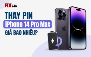 Thay pin iPhone 14 Pro Max giá bao nhiêu?