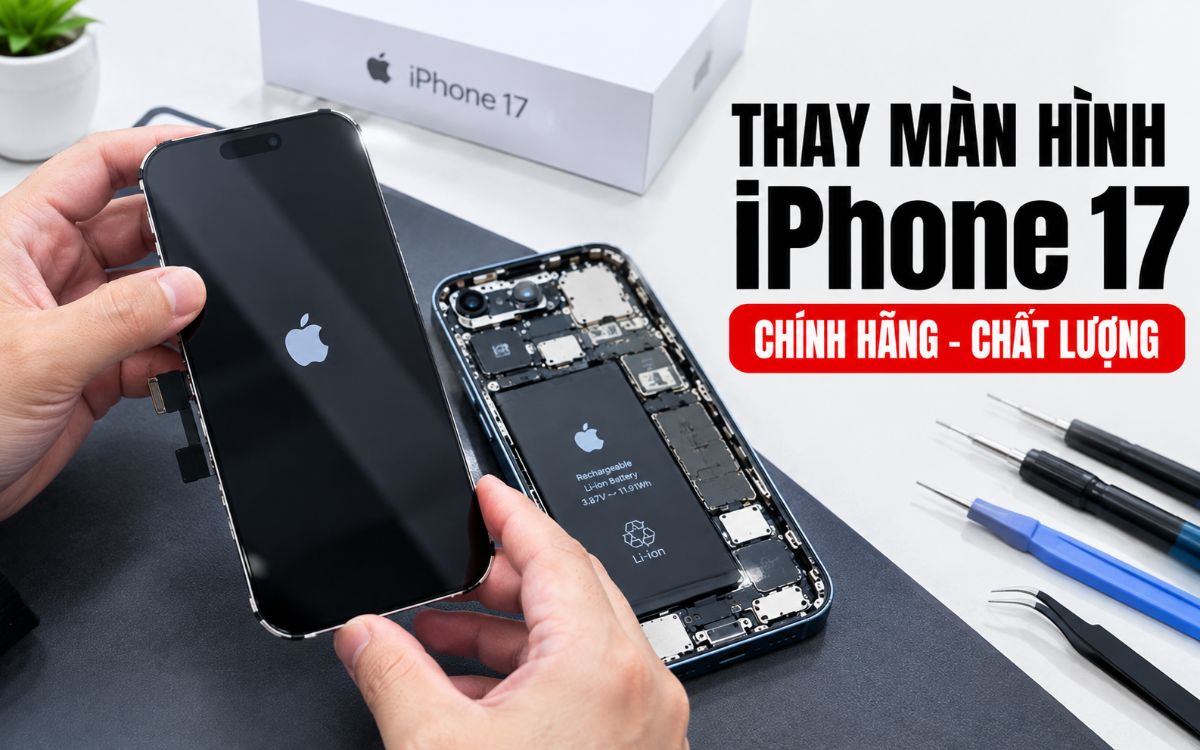 Thay màn hình iPhone 17