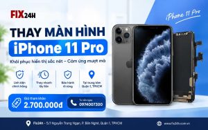 Thay màn hình iPhone 11 Pro