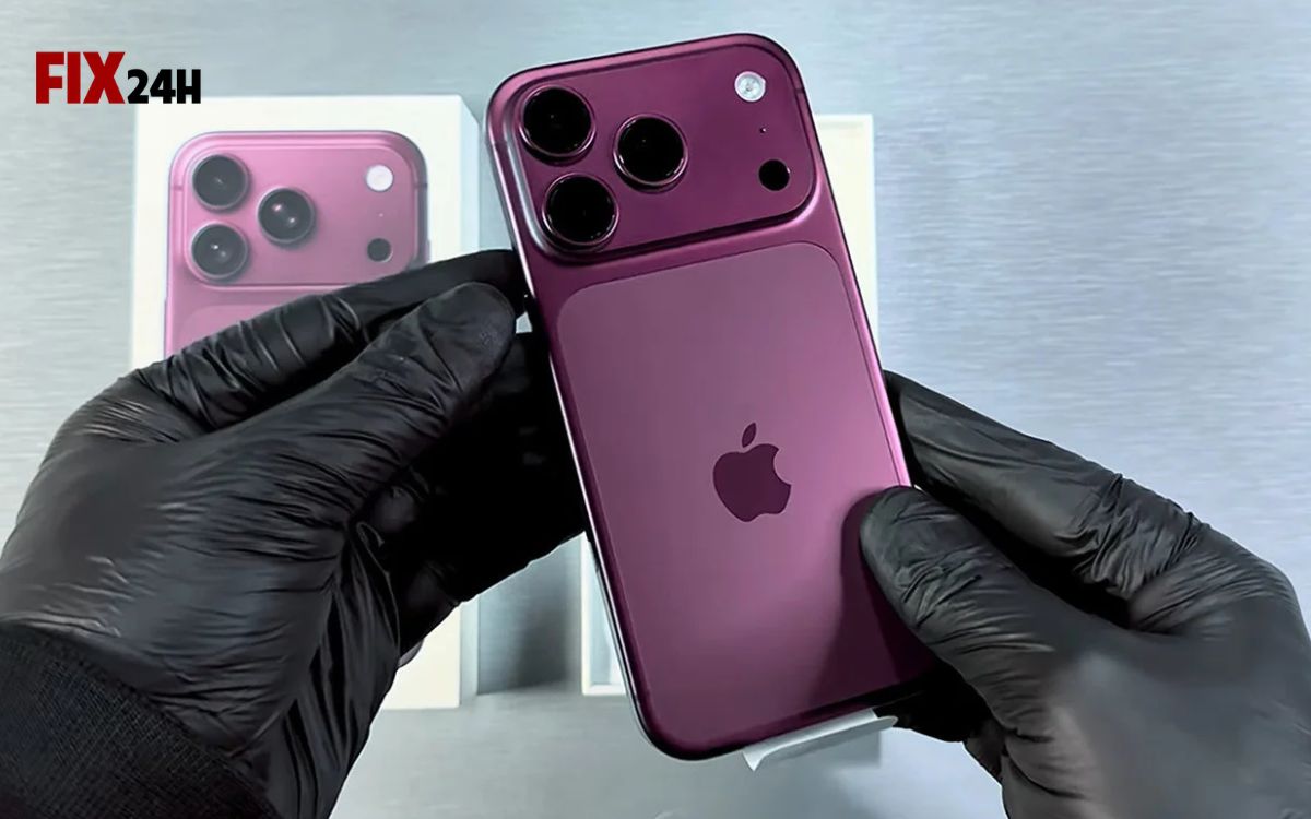  iPhone 18 Pro đỏ Burgundy
