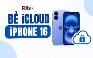 Bẻ iCloud iPhone 16 tại TPHCM – Mở nhanh, không bung máy