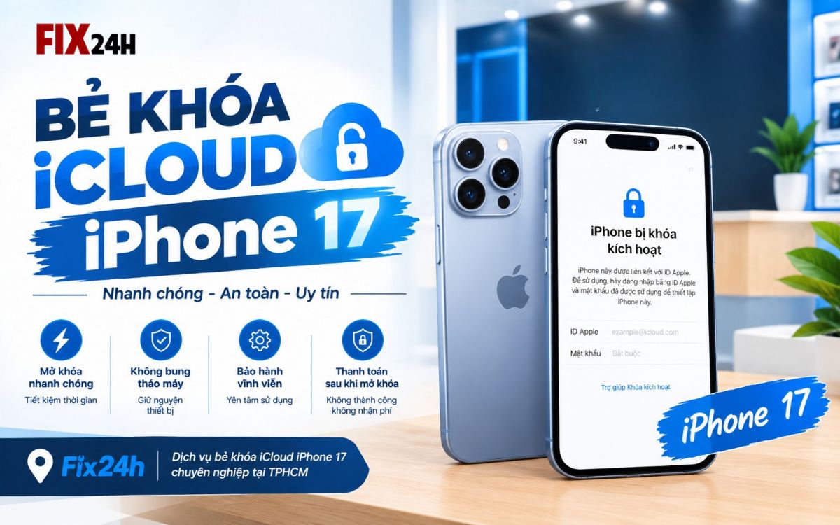 Bẻ khóa iCloud 17
