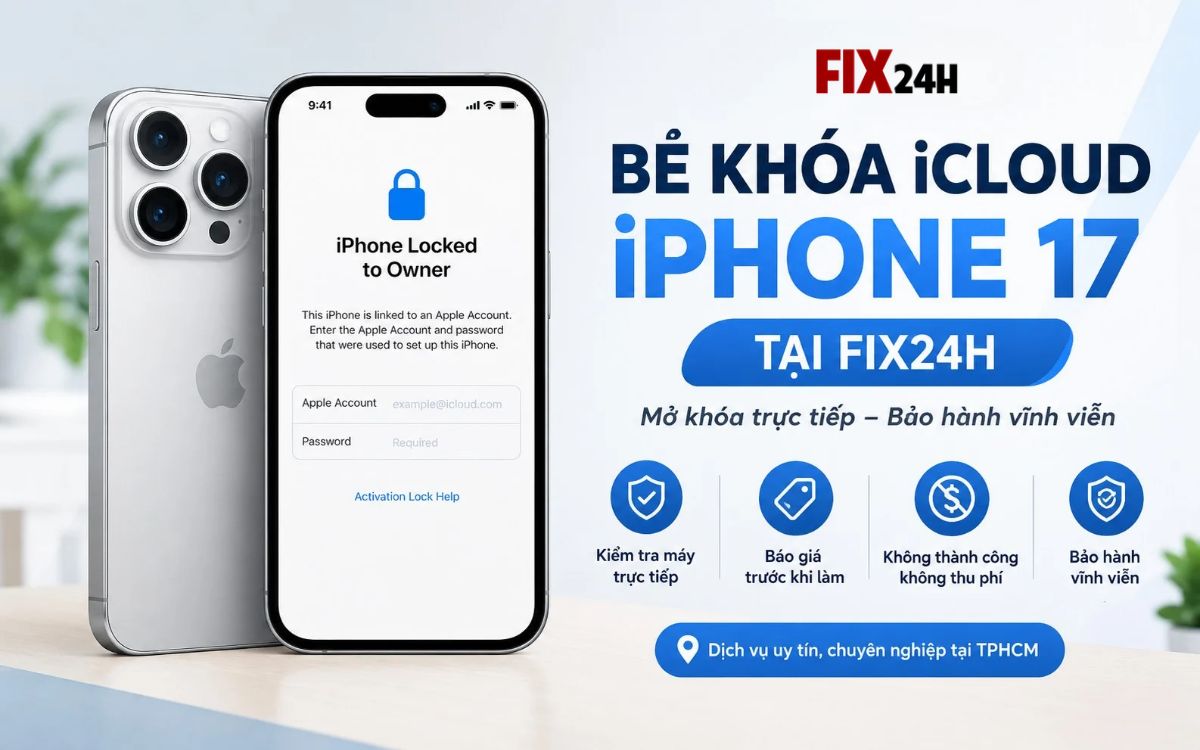 Bẻ khóa iCloud 17