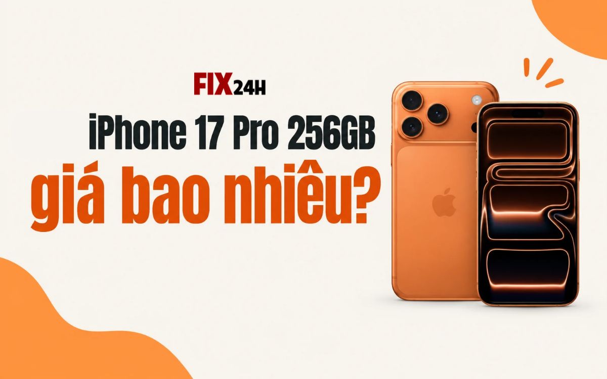 Thu iPhone 17 Pro 256GB giá bao nhiêu?