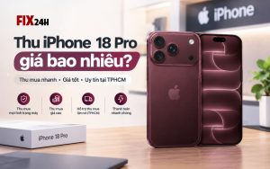 Thu iPhone 18 Pro giá bao nhiêu?