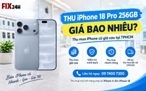 Thu iPhone 18 Pro 256GB